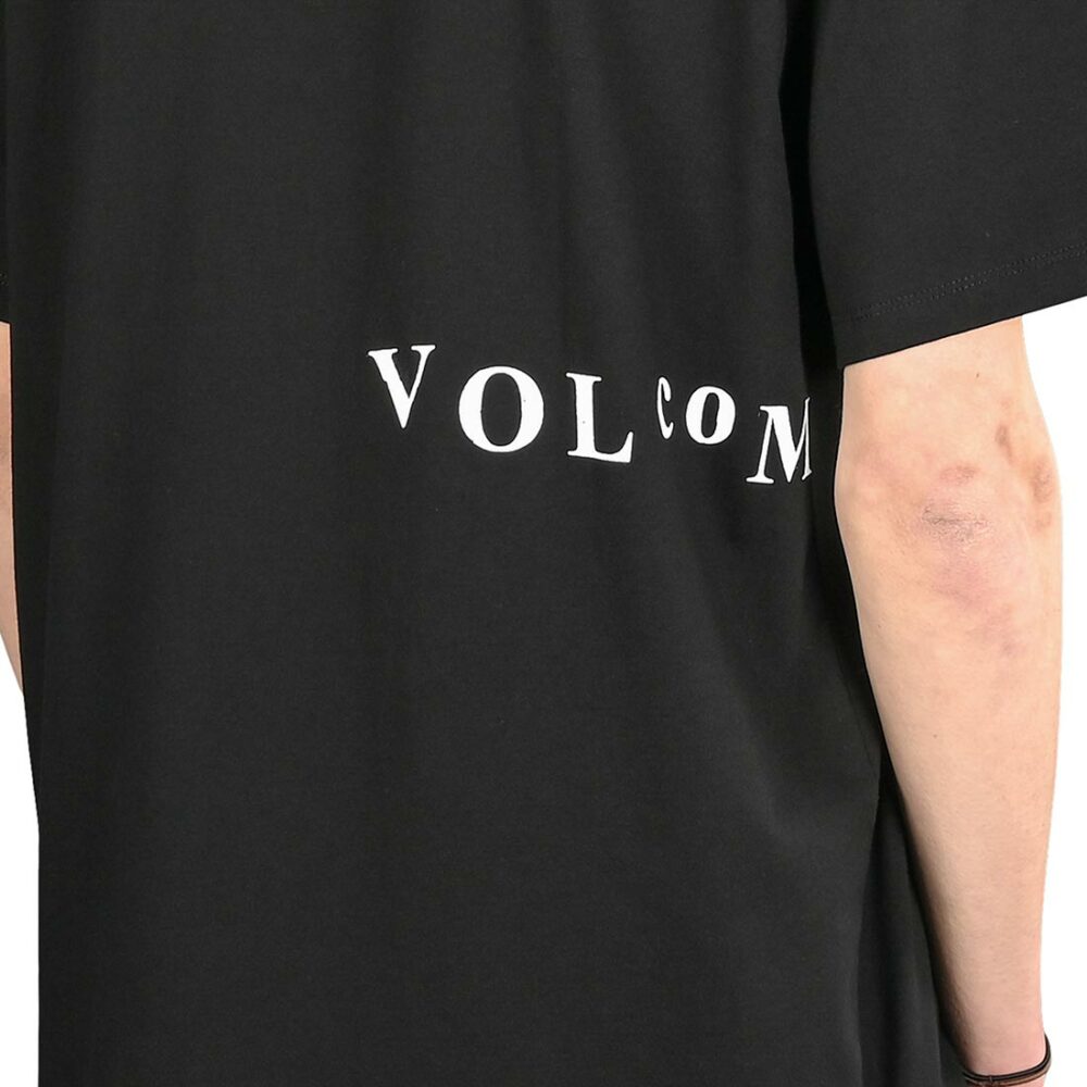 Volcom Scratched Stone LSE S/S T-Shirt - Black