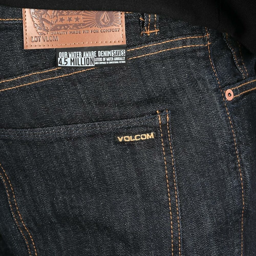 Volcom Vorta Slim Straight Jeans - Rinse Blue