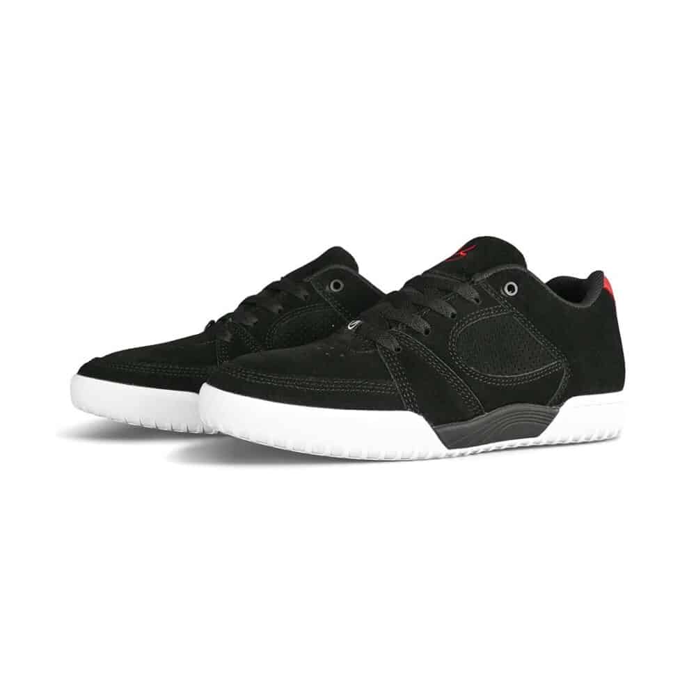 eS Accel Slim x Quattro Skate Shoes - Black/White/Red