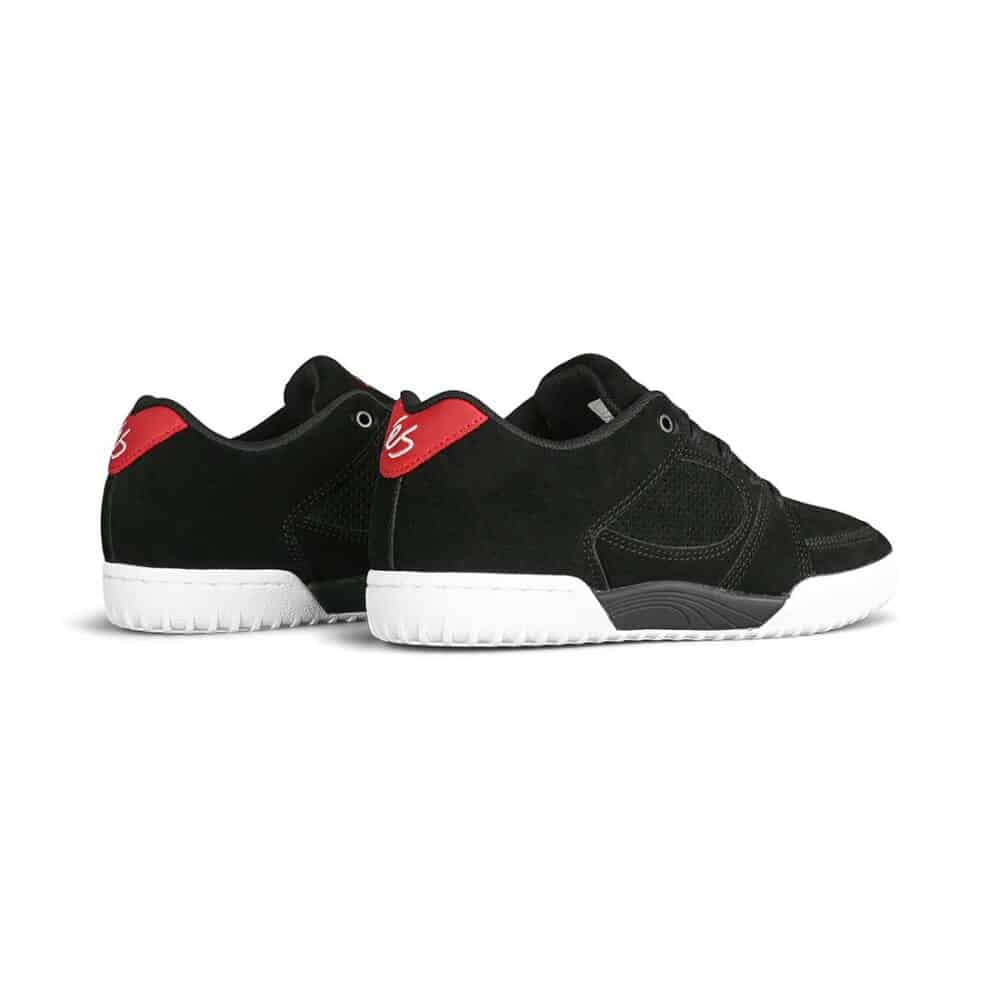 eS Accel Slim x Quattro Skate Shoes - Black/White/Red