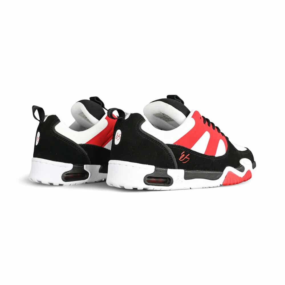 eS Silo x Tribo Skate Shoes - Black/White/Red