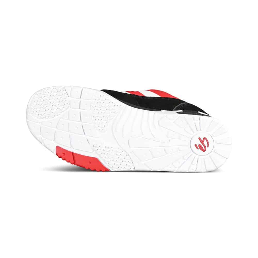 eS Silo x Tribo Skate Shoes - Black/White/Red