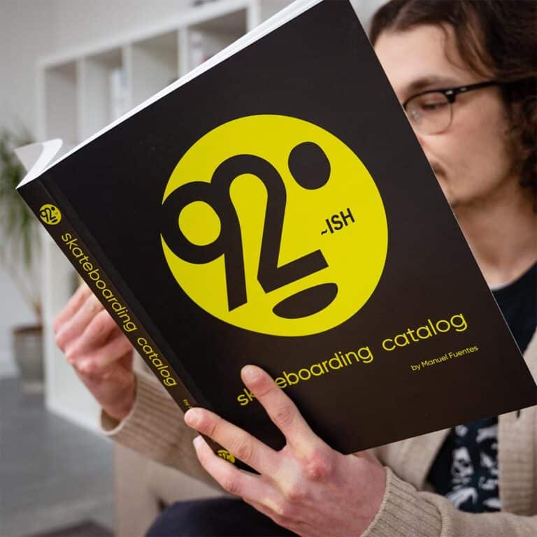 '92ish Skateboarding Catalog Paperback Book by Manuel Fuentes