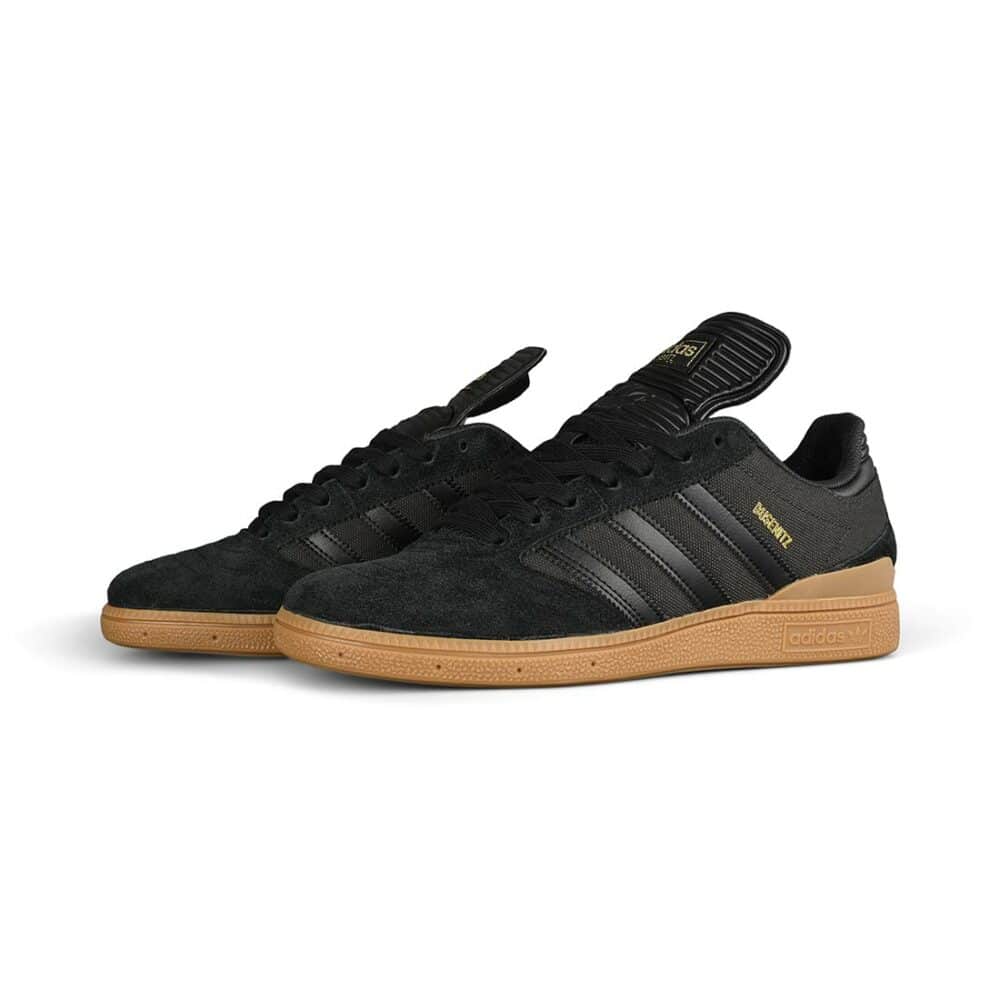 Adidas Busenitz Skate Shoes - Core Black/Carbon/Gold Metallic