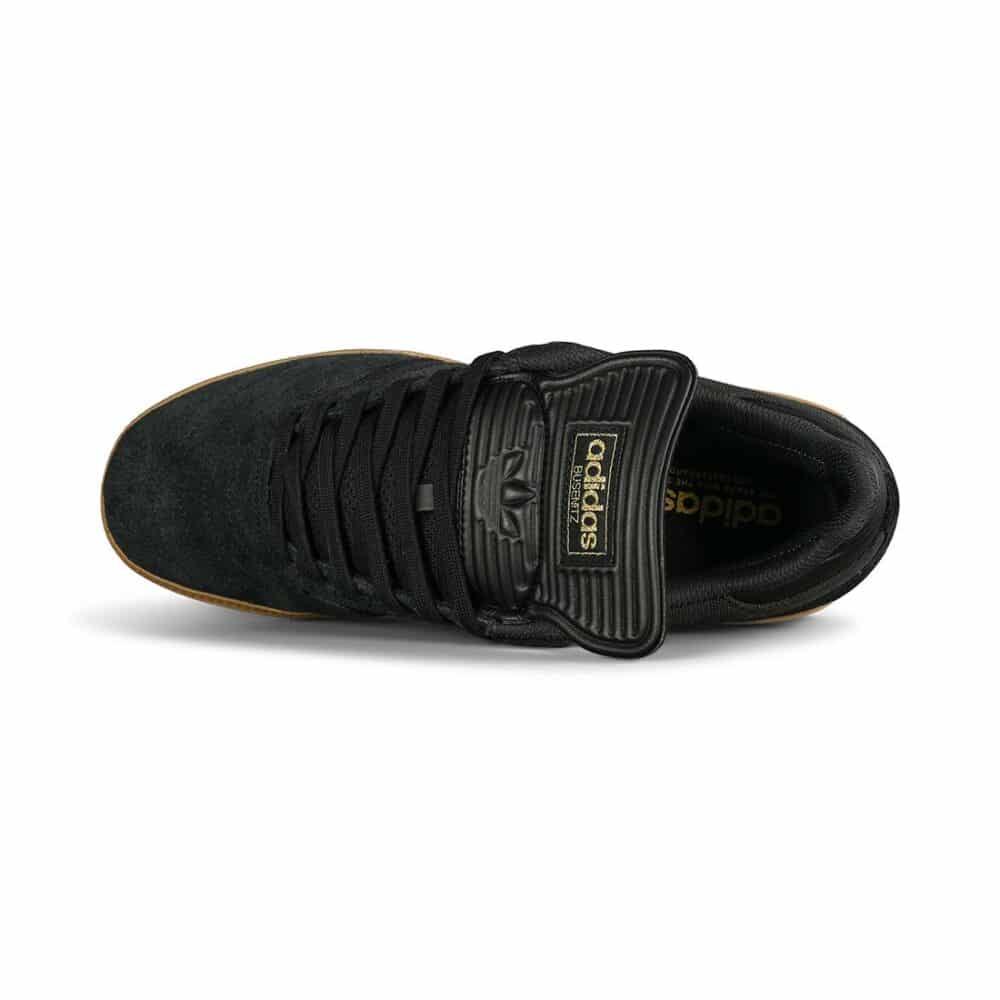 Adidas Busenitz Skate Shoes - Core Black/Carbon/Gold Metallic