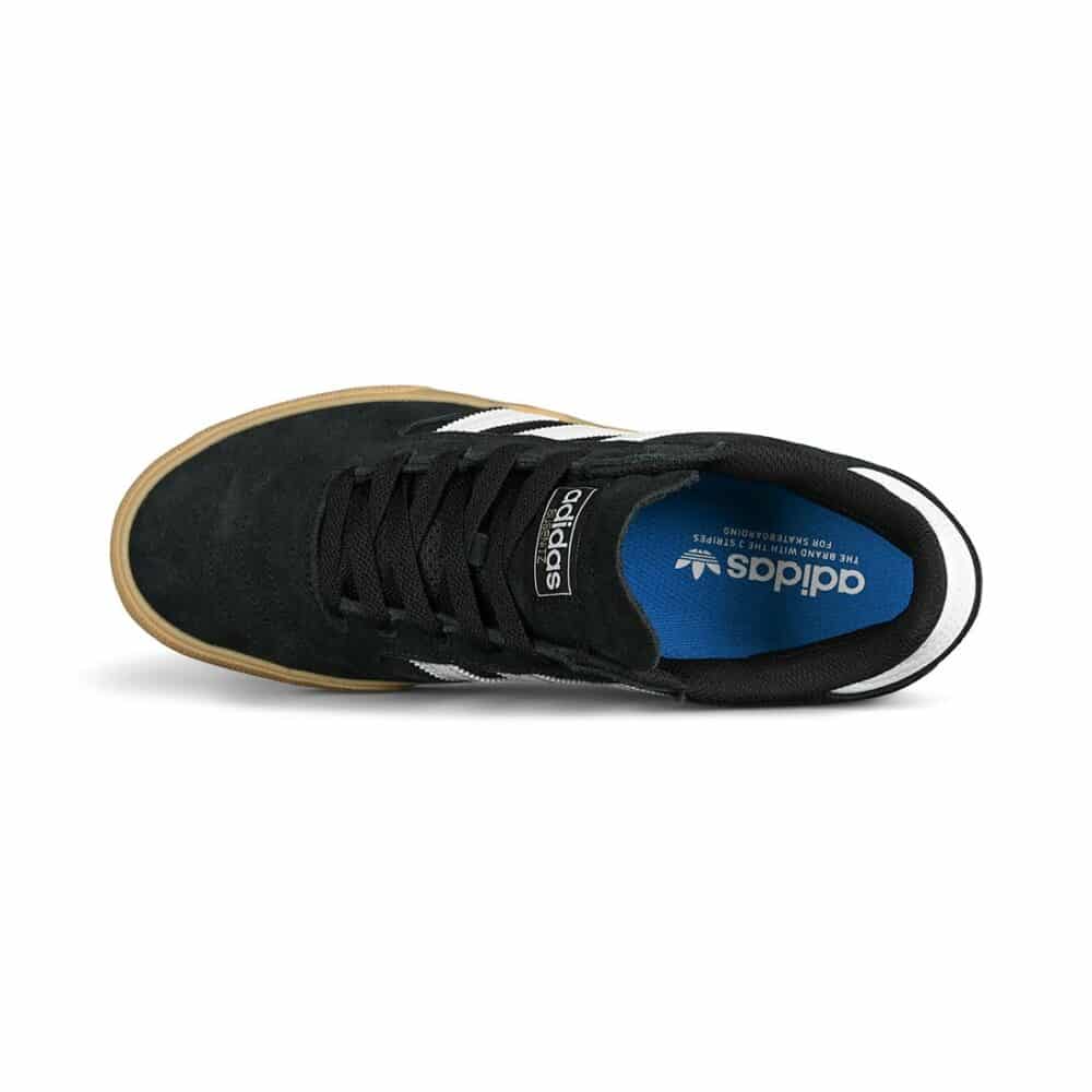 Adidas Busenitz Vulc II Skate Shoes - Core Black/White/Gum