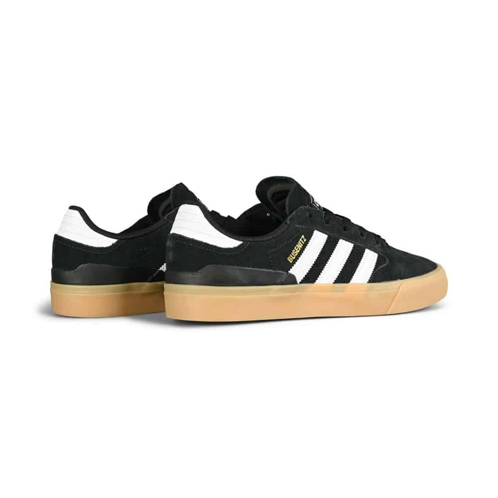 Adidas Busenitz Vulc II Skate Shoes - Core Black/White/Gum