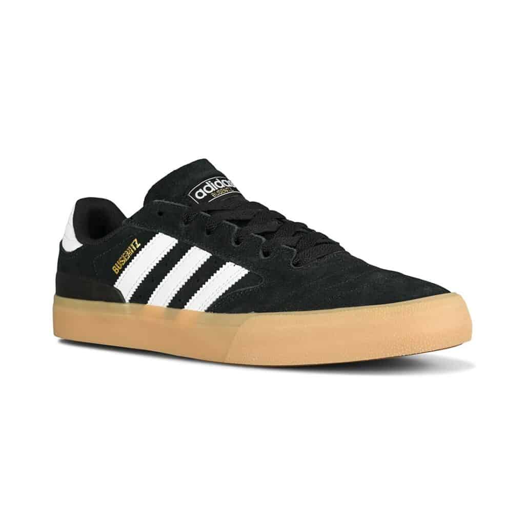 Adidas Busenitz Vulc II Skate Shoes - Core Black/White/Gum