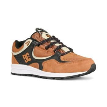 DC Kalis Lite Skate Shoes - Brown/Black/White
