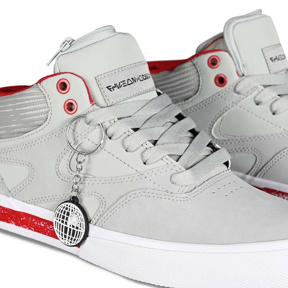 DC x Star Wars Kalis Vulc Mid Skate Shoes - Grey