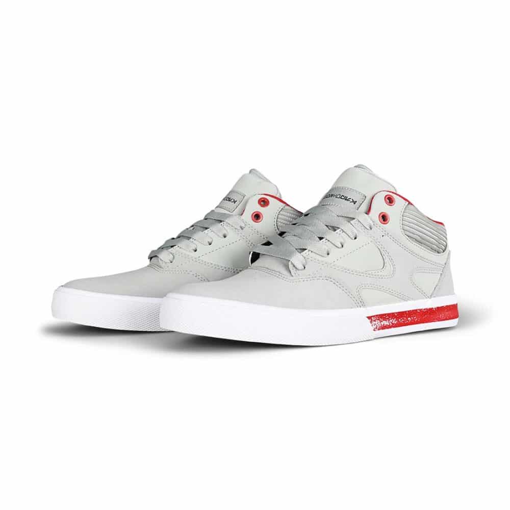 DC x Star Wars Kalis Vulc Mid Skate Shoes - Grey