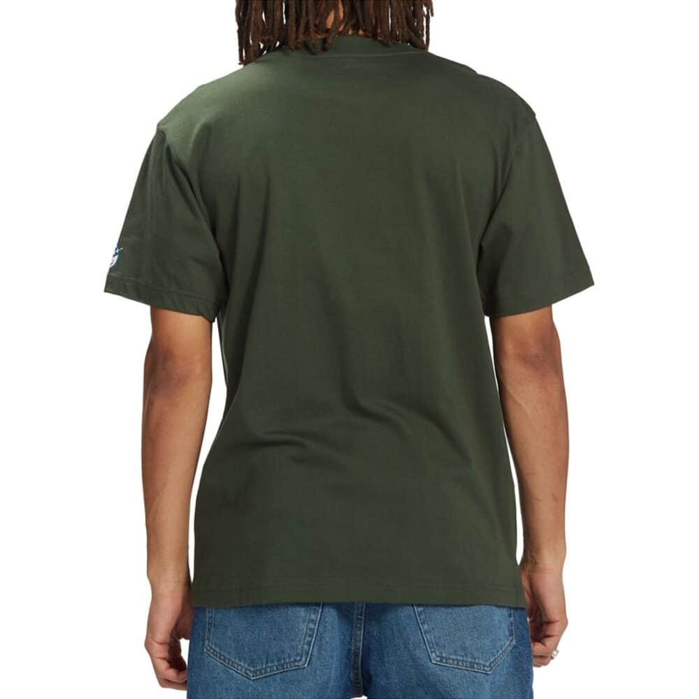 DC x Star Wars Star Boba Square S/S T-Shirt - Duffel Bag Green