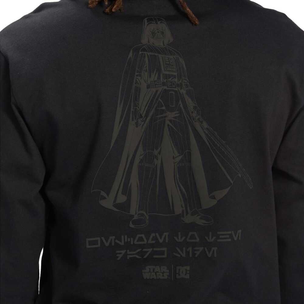 DC x Star Wars Vader Tech L/S T-Shirt - Black