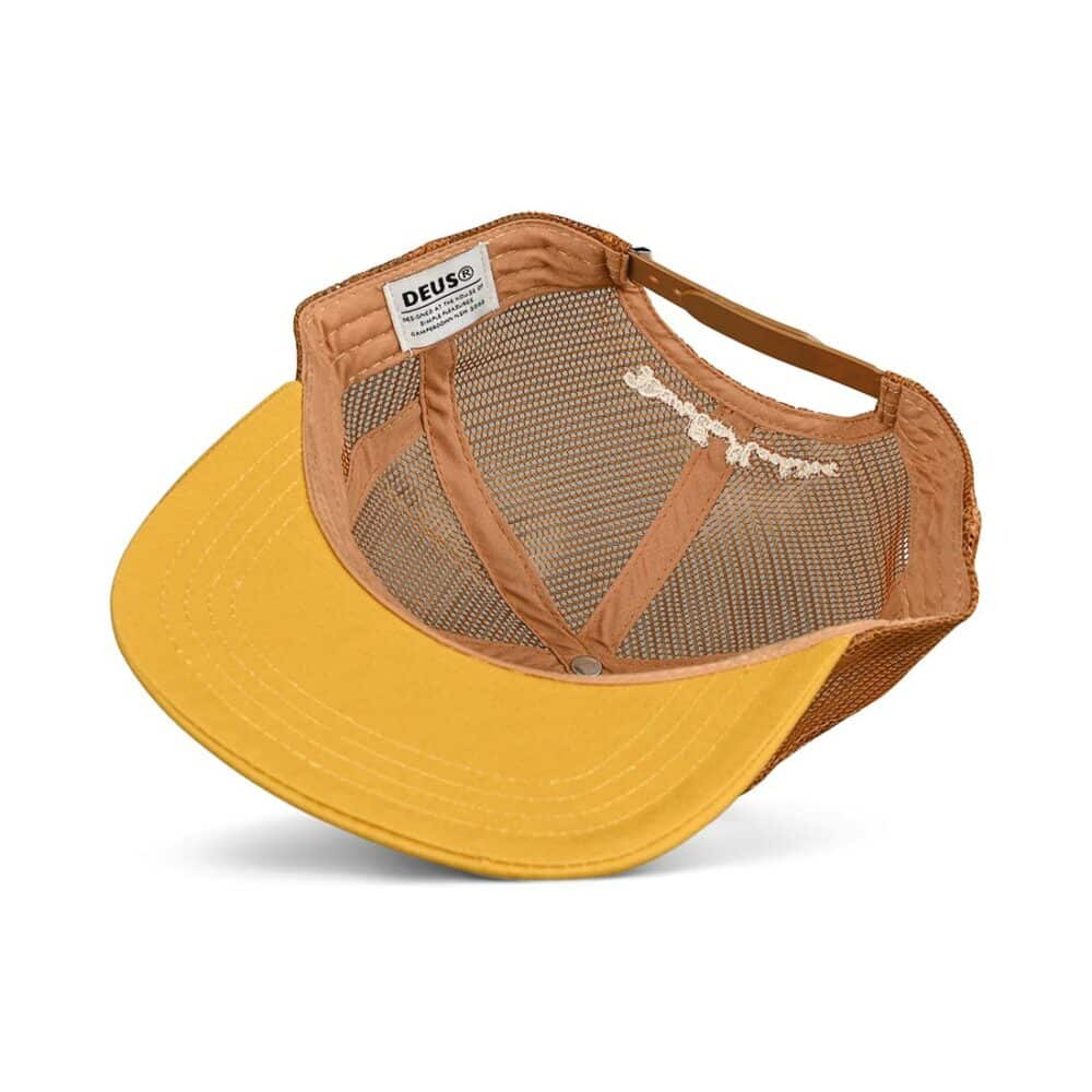 Deus Ex Machina Akin Trucker Cap - Mustard