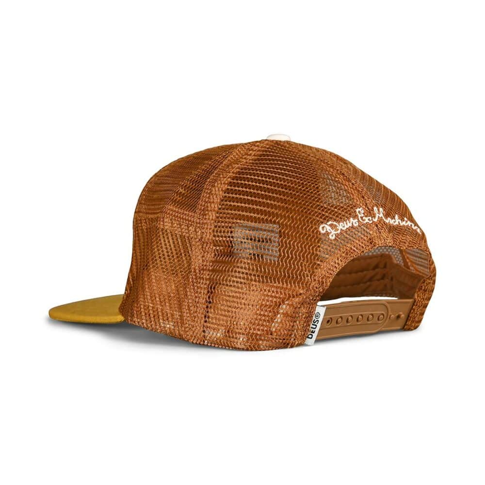 Deus Ex Machina Akin Trucker Cap - Mustard