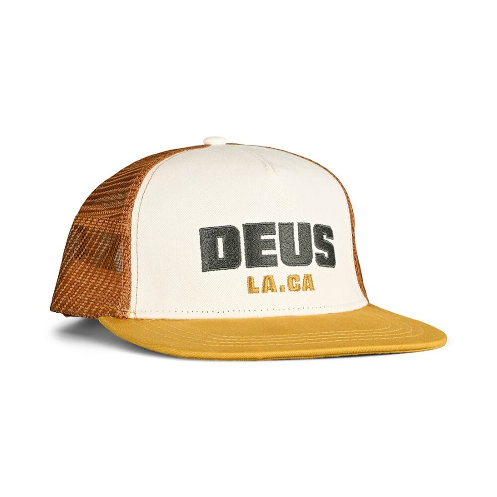 Deus Ex Machina Akin Trucker Cap - Mustard