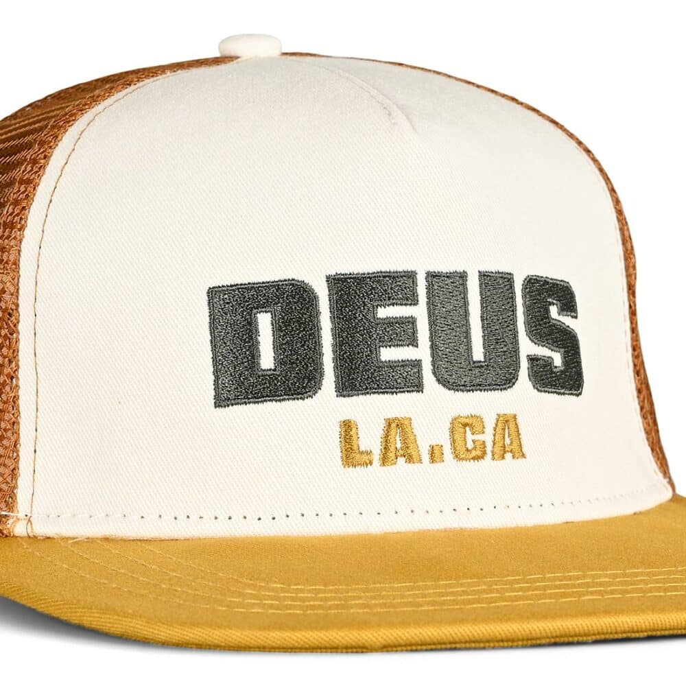 Deus Ex Machina Akin Trucker Cap - Mustard