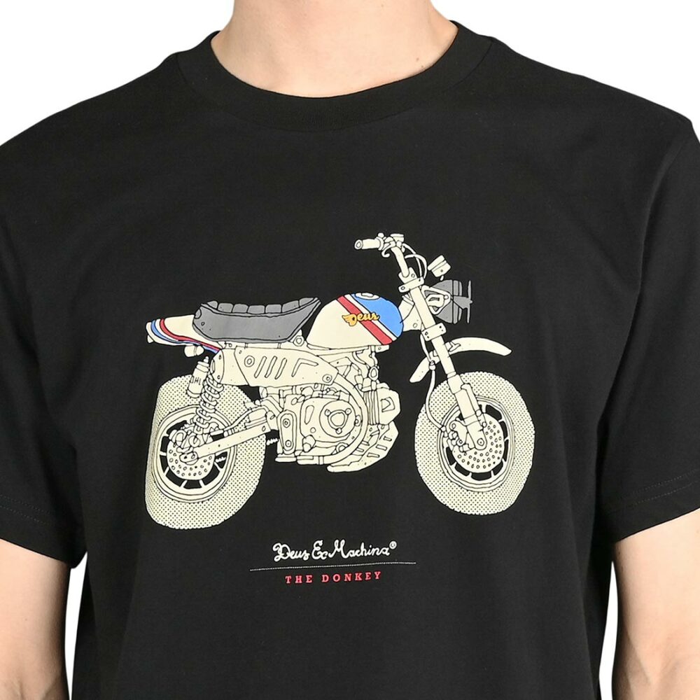 Deus Ex Machina Monkey S/S T-Shirt - Black