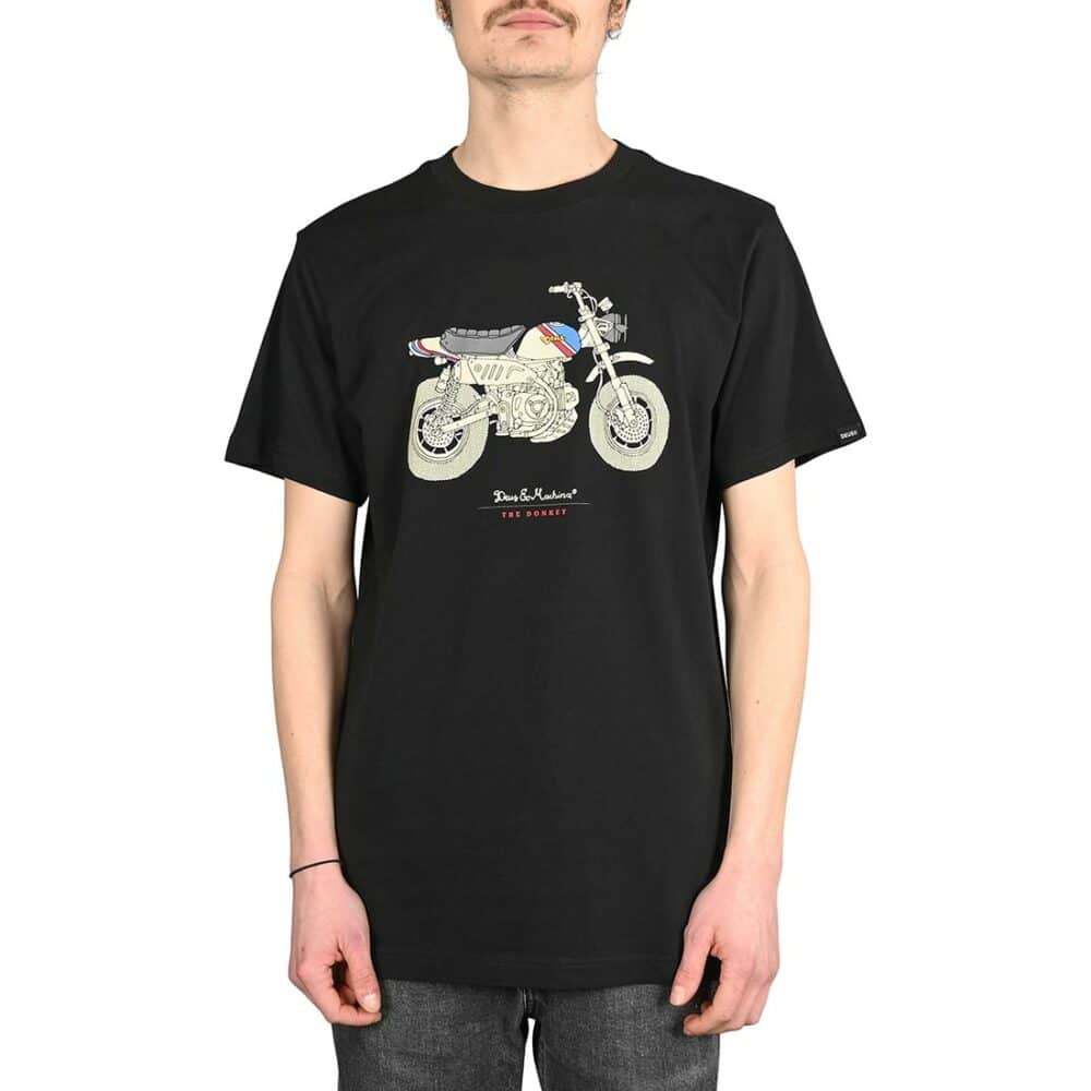 Deus Ex Machina Monkey S/S T-Shirt - Black