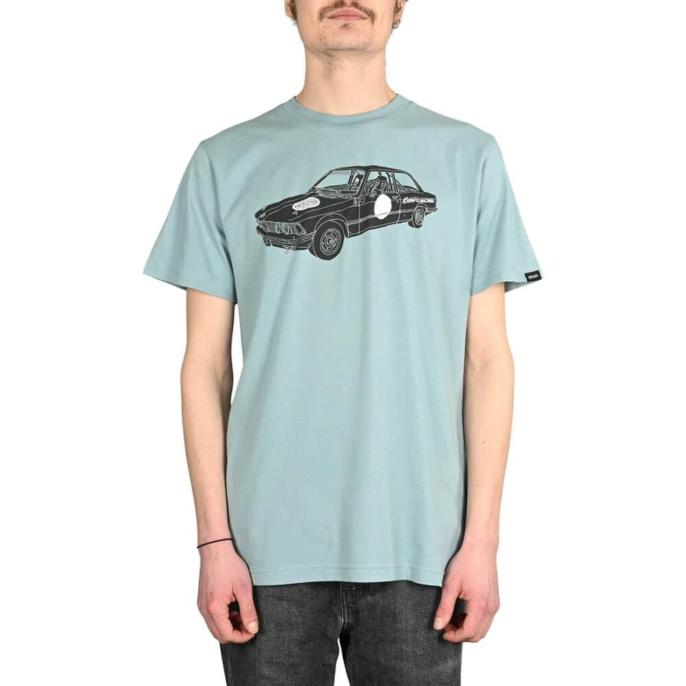 Deus Ex Machina Rallyeye S/S T-Shirt - Smoke Blue