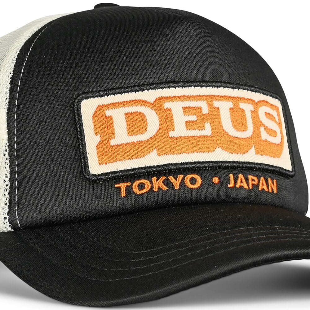 Deus Ex Machina Redline Trucker Cap - Black