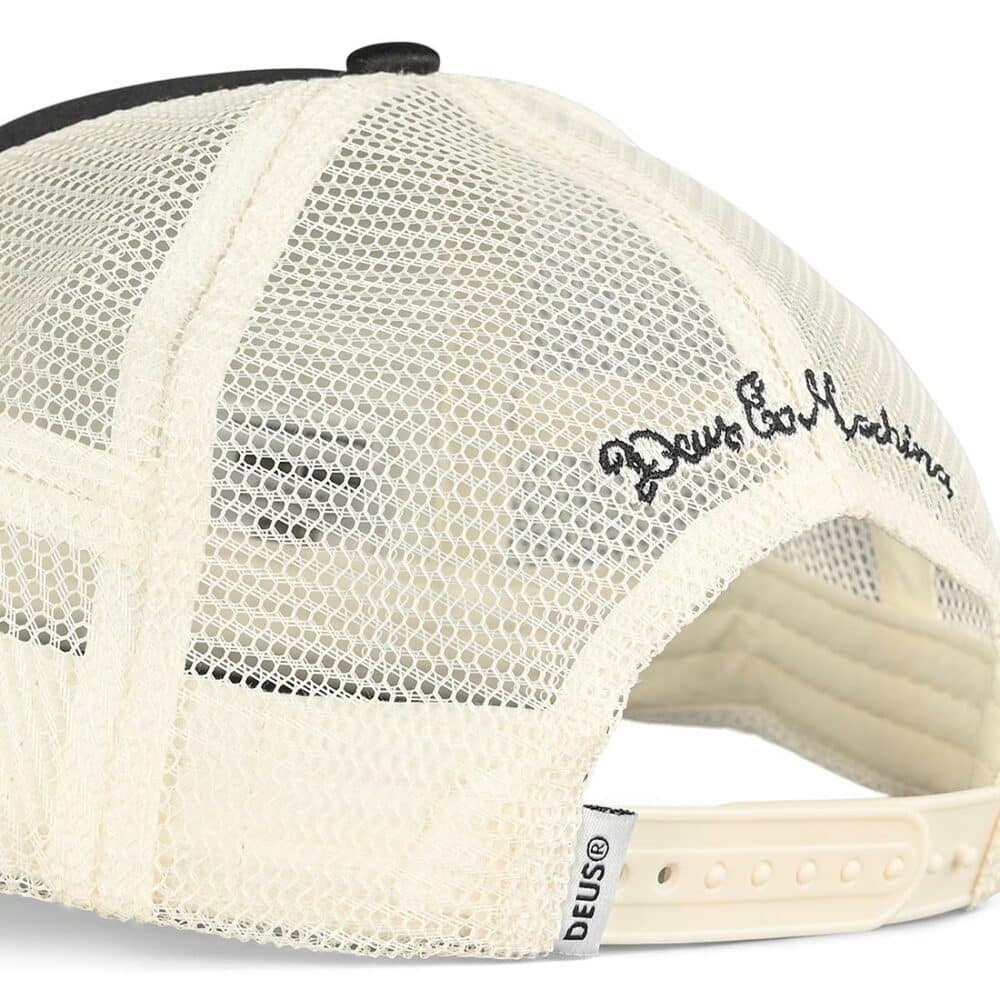 Deus Ex Machina Redline Trucker Cap - Black