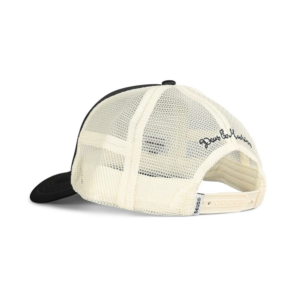 Deus Ex Machina Redline Trucker Cap - Black