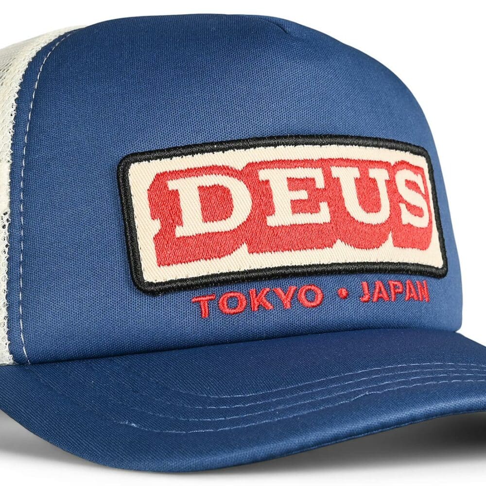 Deus Ex Machina Redline Trucker Cap - Navy