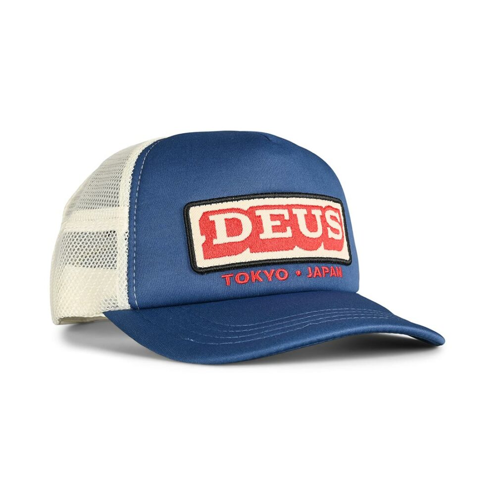 Deus Ex Machina Redline Trucker Cap - Navy