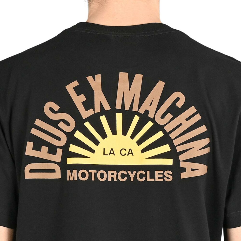 Deus Ex Machina Sunflare S/S T-Shirt - Black