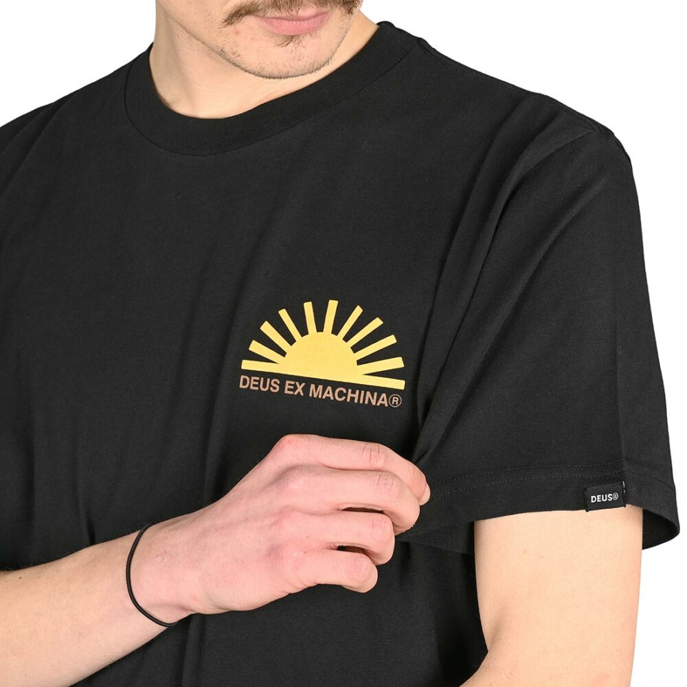 Deus Ex Machina Sunflare S/S T-Shirt - Black