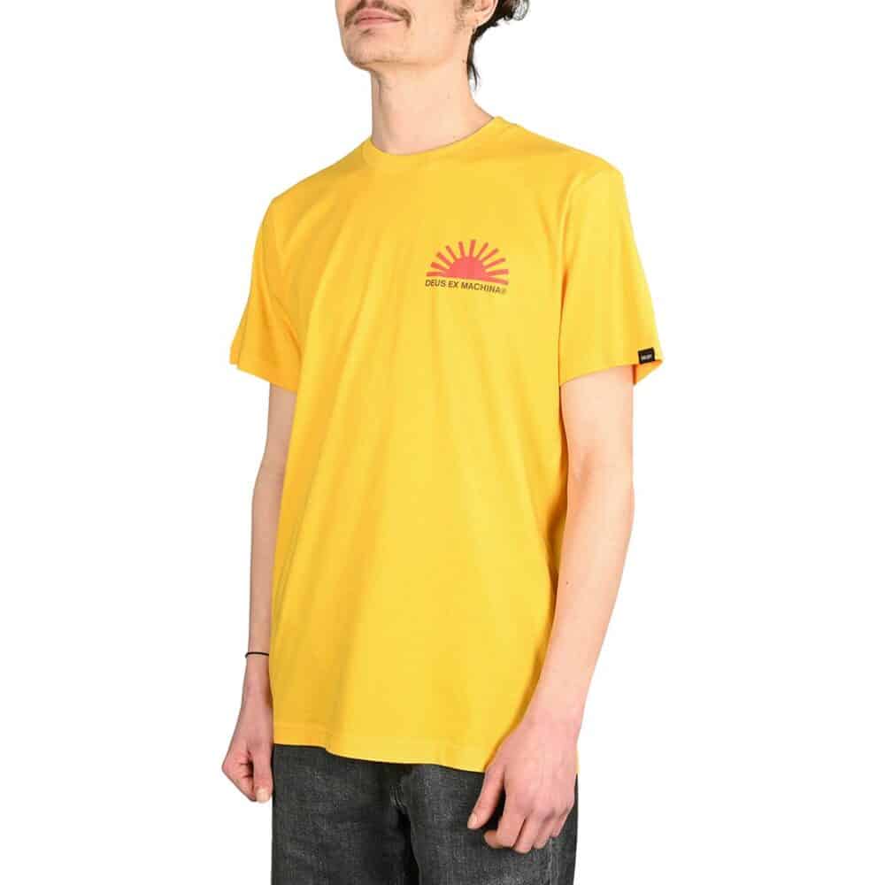 Deus Ex Machina Sunflare S/S T-Shirt - Spectra Yellow
