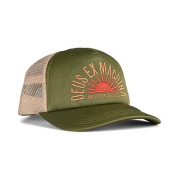 Deus Ex Machina Sunflare Trucker Cap - Olive