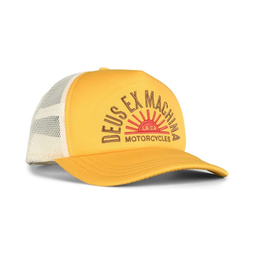 Deus Ex Machina Sunflare Trucker Cap - Spectra Yellow