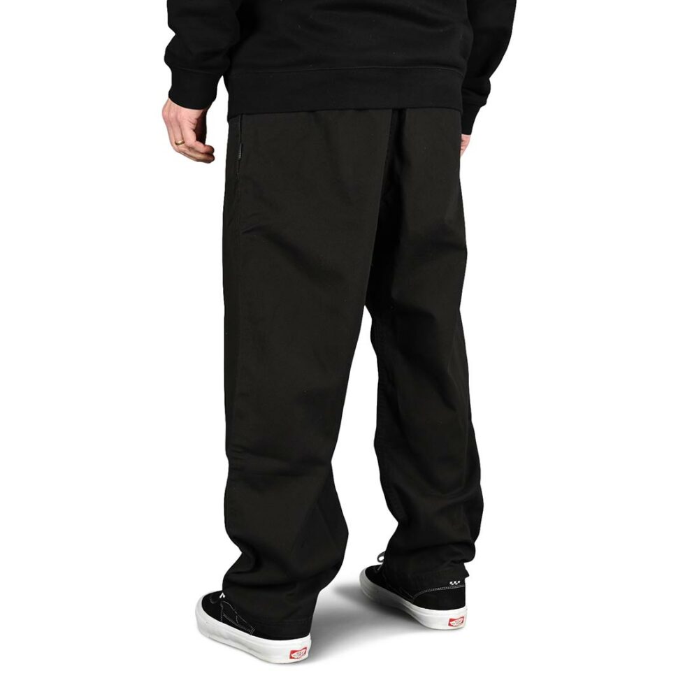 Element Chillin Twill Elasticated Pants - Washed Black