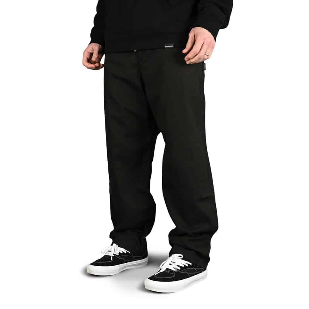 Element Chillin Twill Elasticated Pants - Washed Black