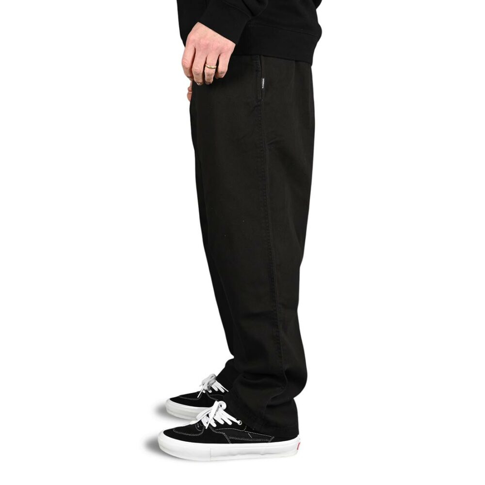 Element Chillin Twill Elasticated Pants - Washed Black