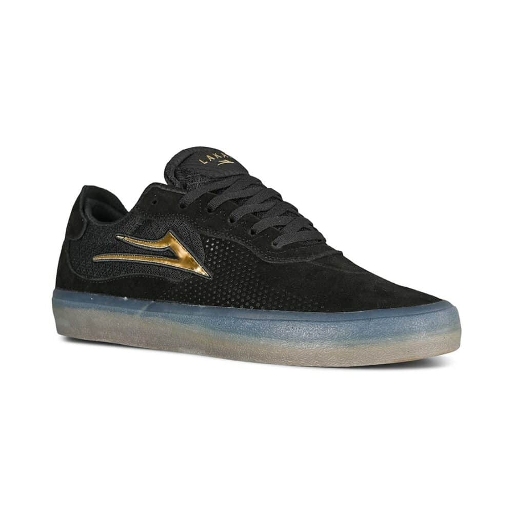 Lakai Essex Skate Shoes - Black/Gold