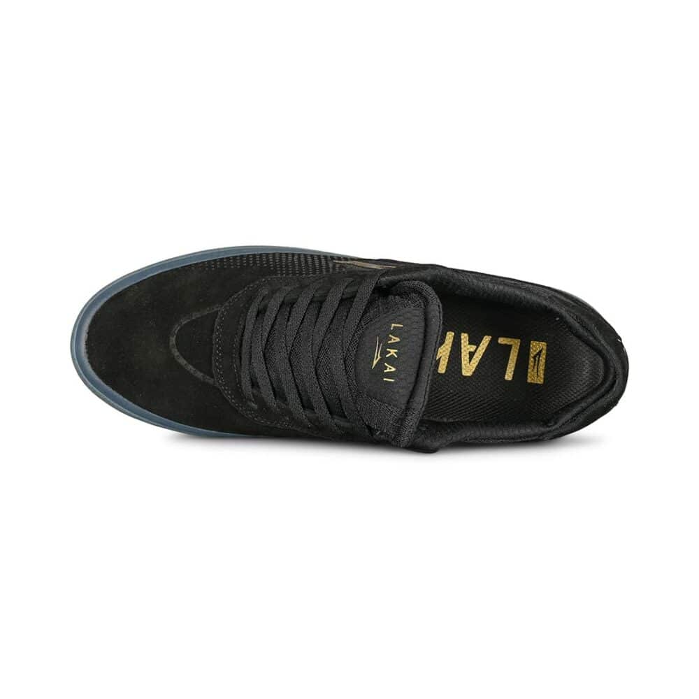 Lakai Essex Skate Shoes - Black/Gold