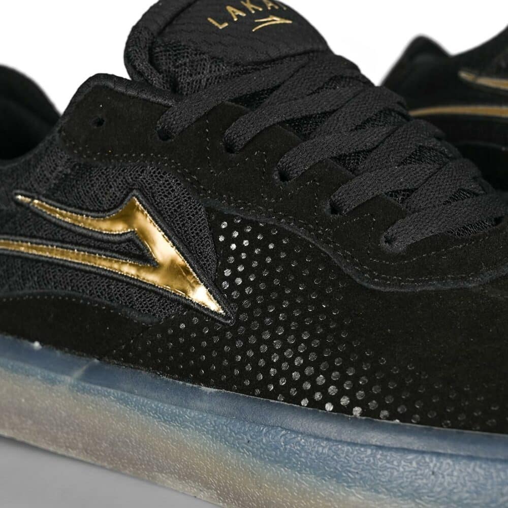 Lakai Essex Skate Shoes - Black/Gold