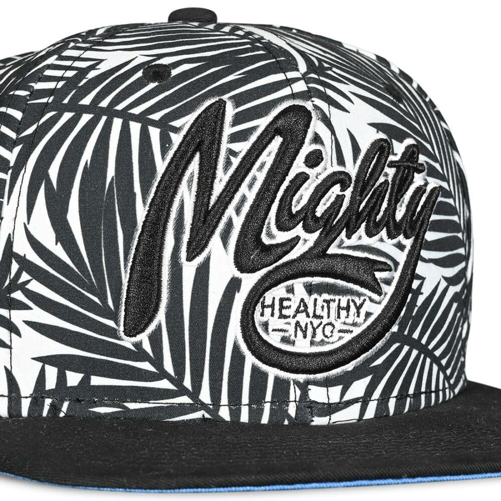 Mighty Healthy Daytona Snapback Cap - Black