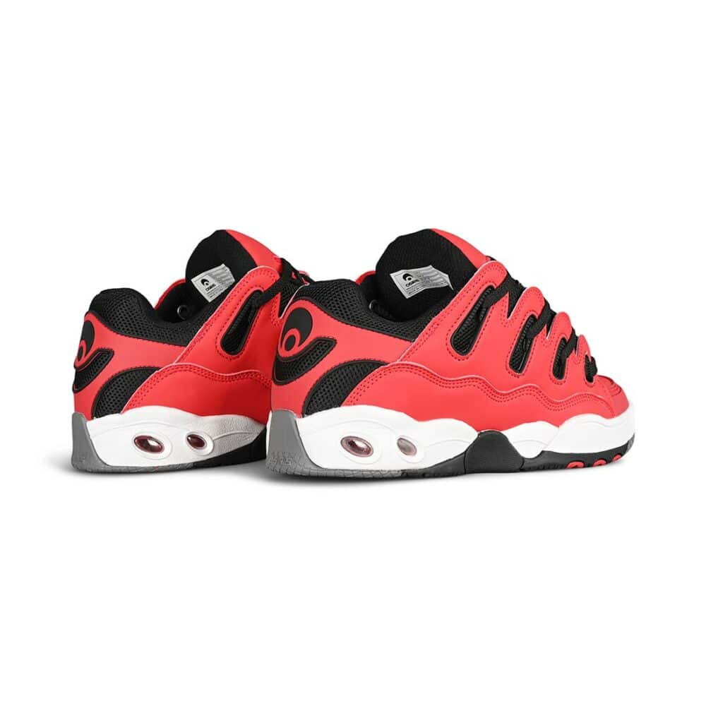 Osiris D3 OG Skate Shoes - Red/White/Black