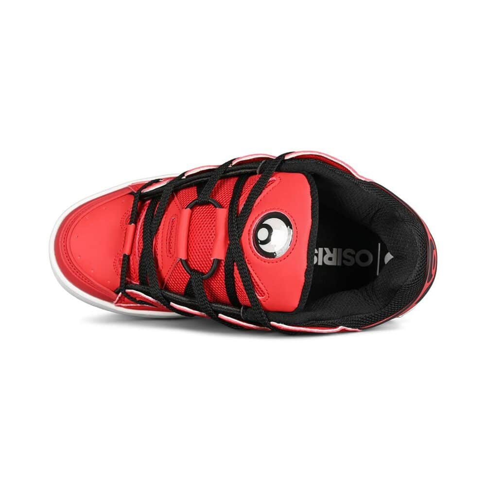 Osiris D3 OG Skate Shoes - Red/White/Black