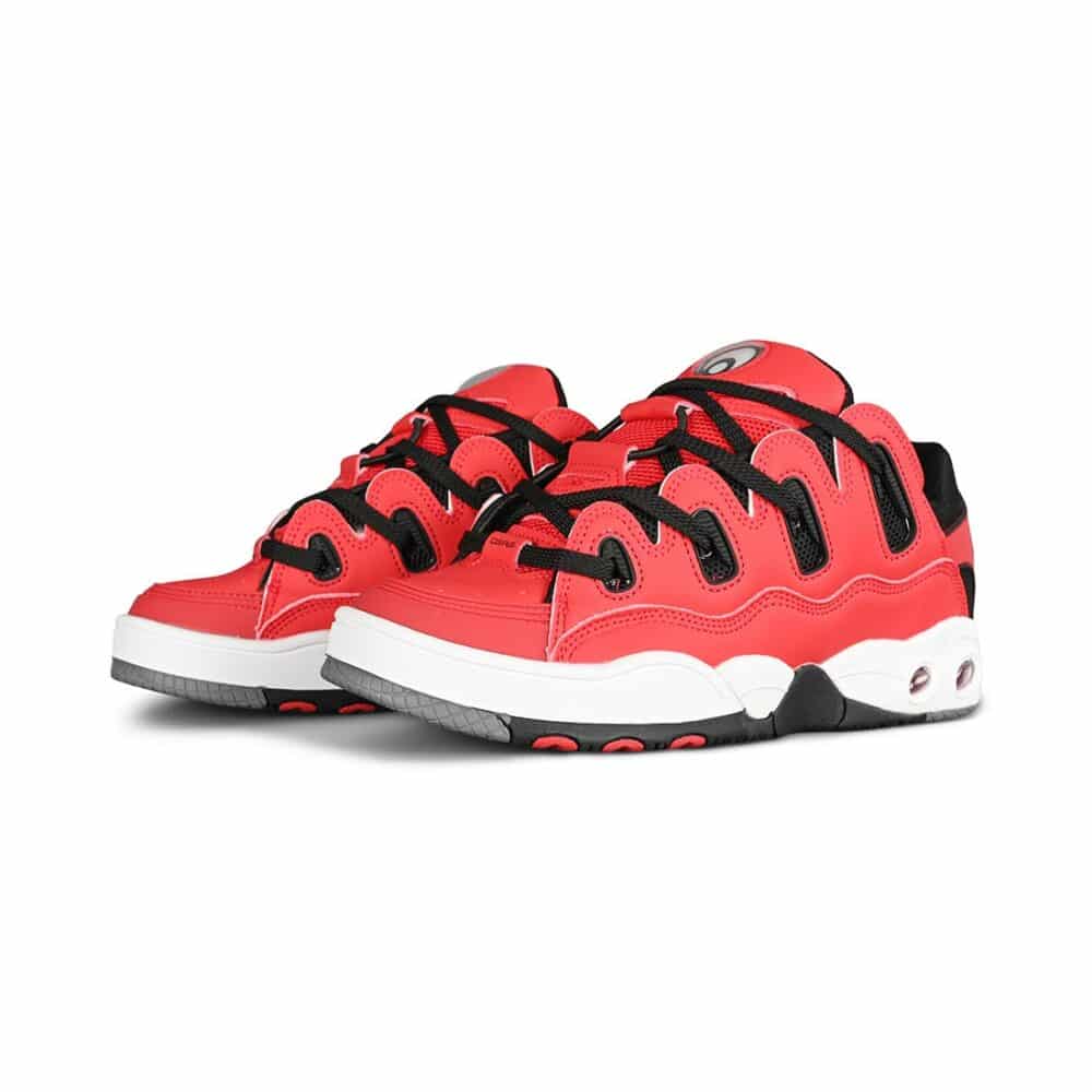 Osiris D3 OG Skate Shoes - Red/White/Black