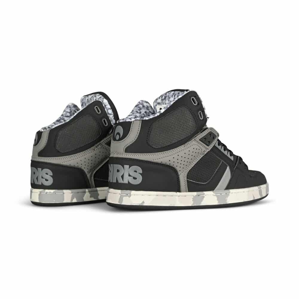 Osiris NYC 83 CLK High Top Shoes - Black-Grey-Paint