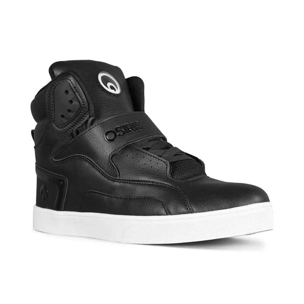 Osiris Rize Ultra High-Top Shoes - Black/White