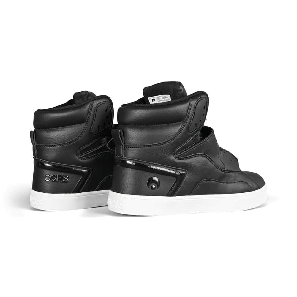 Osiris Rize Ultra High-Top Shoes - Black/White