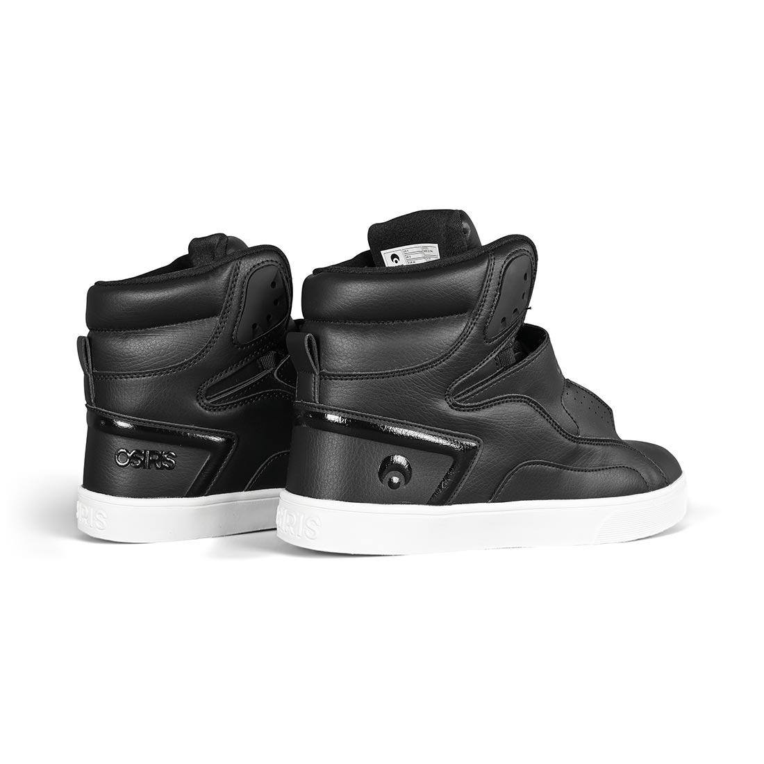 Osiris Rize Ultra High-Top Shoes - Black/White - Supereight