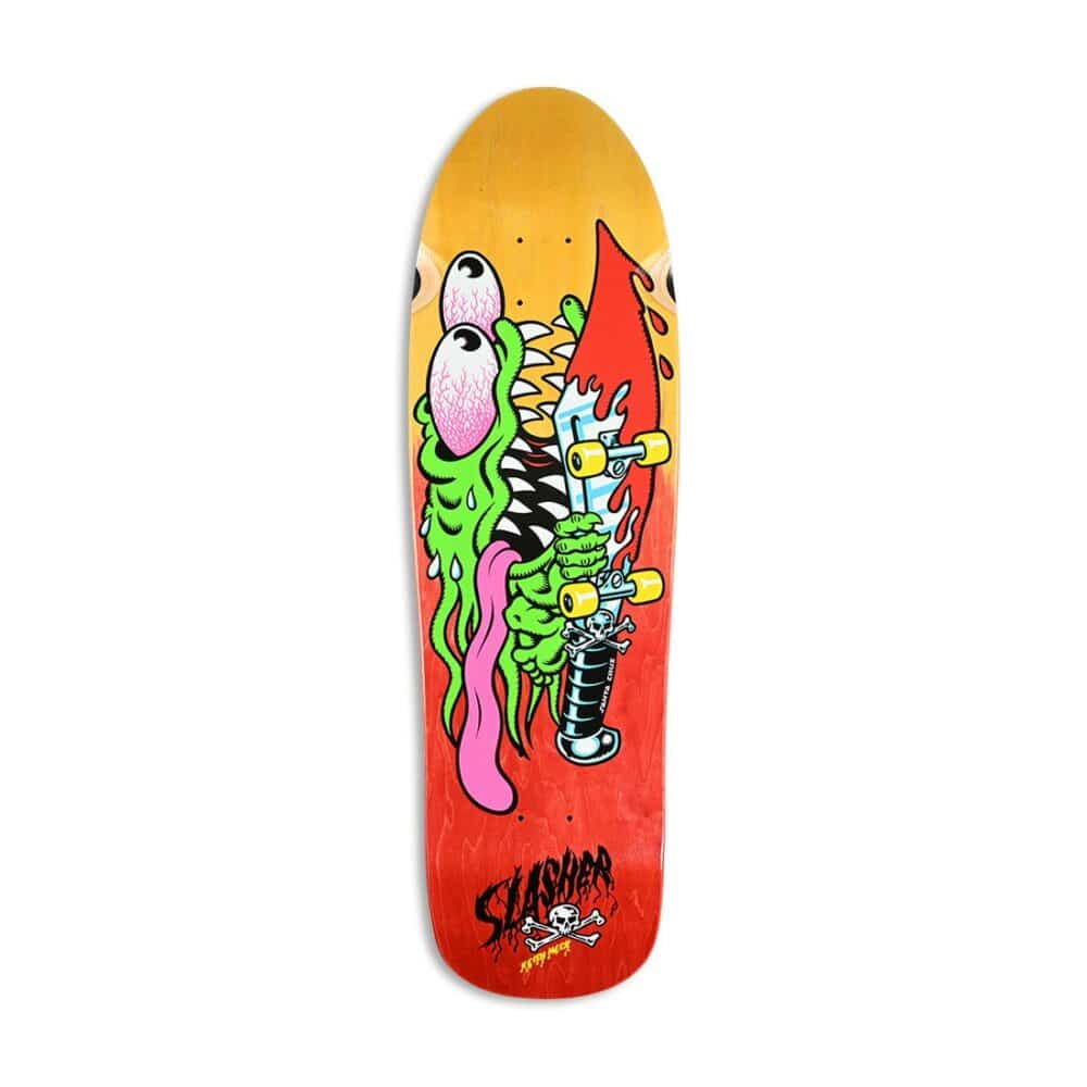 Santa Cruz Meek Slasher Shaped 9.23" Reissue Skateboard Deck