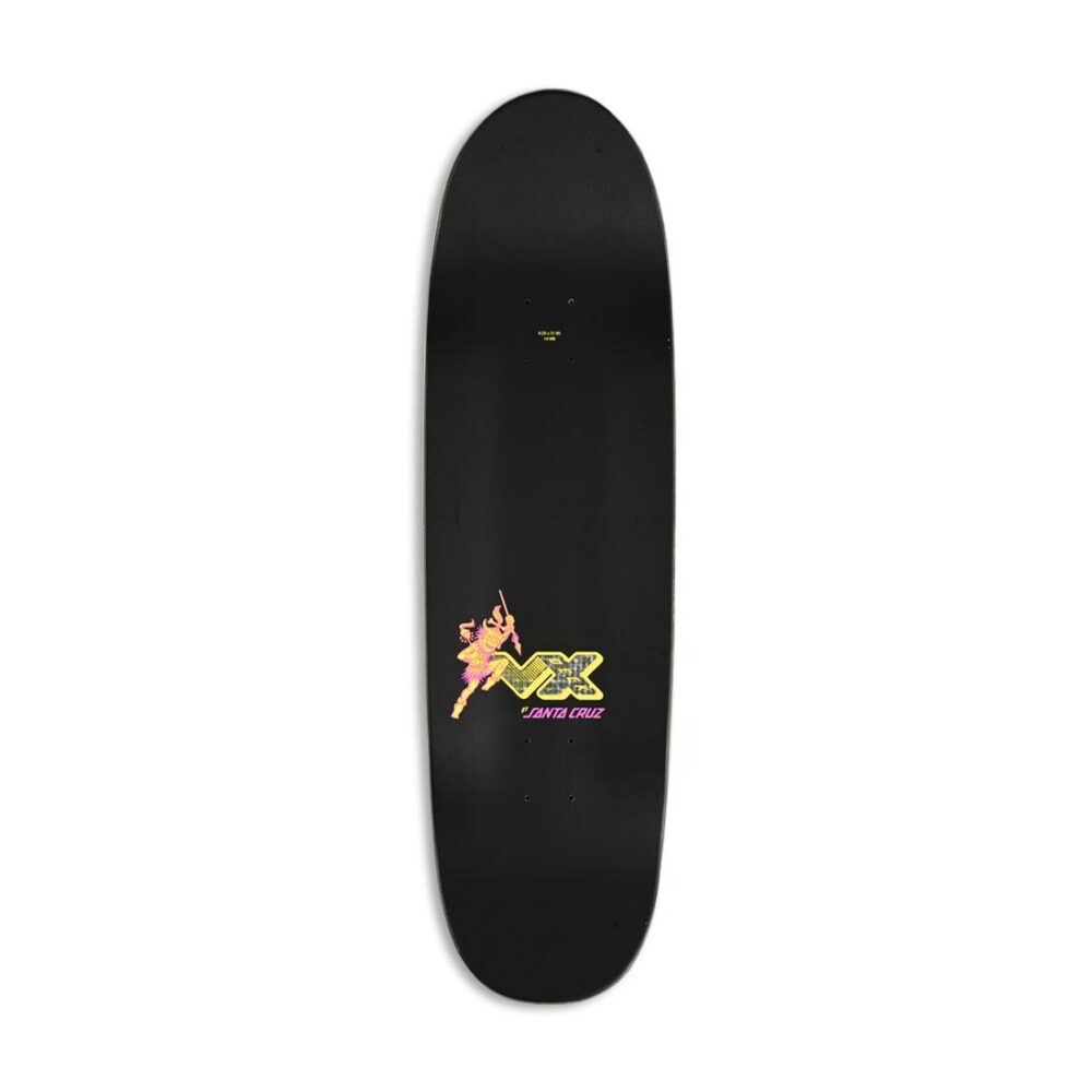 Santa Cruz Salba Tiger Pop Shaped VX 9.25" Skateboard Deck